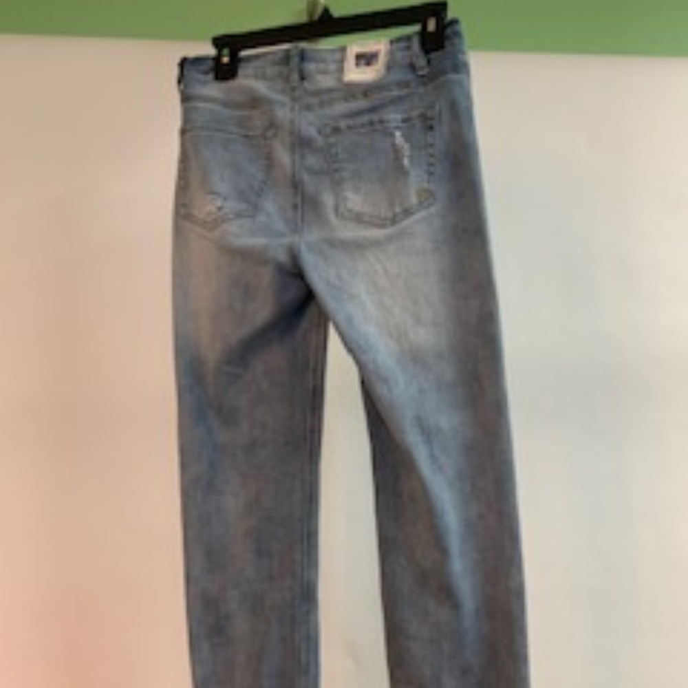 INDIGO-REIN HIGHRISE ANKLE JEANS